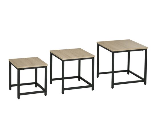 Набор из 3 журнальных столиков, Homcom